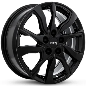 RTX Wheels – GM-07 – Black – 17″x7″ 40mm – All weather Wheels – 083267